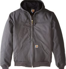 Carhartt Men’s Loose Fit Firm Duck Insulated Flannel-Lined Active Jacket