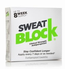 SweatBlock Antiperspirant – Clinical Strength – Reduce Sweat For Up To 7-days