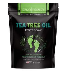 Tea Tree Oil Foot Soak with Epsom Salt