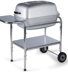 PK Grills Charcoal BBQ Grill and Smoker Combo