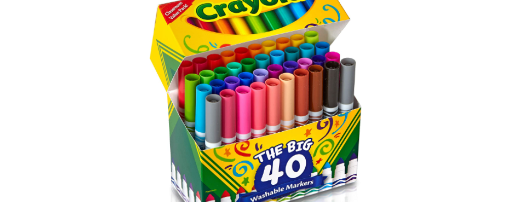 Crayola Ultra Clean Washable Markers For School