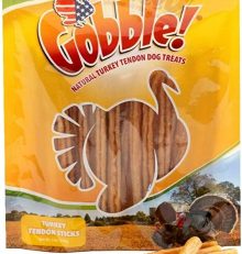 Gobble! 6-Inch Turkey Tendon for Dogs