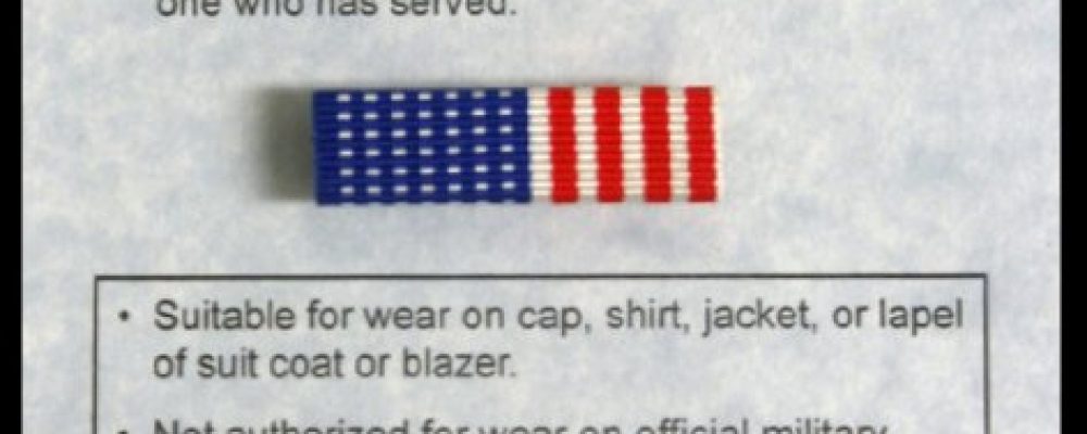 The Veteran Lapel Pin To Honor Those Who Have Died For Their Country