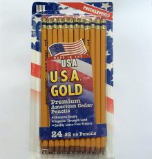 USA Gold Series #2 Pencils