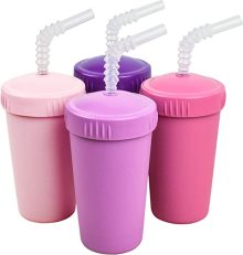 Re Play Straw Cups with Reversible Straws