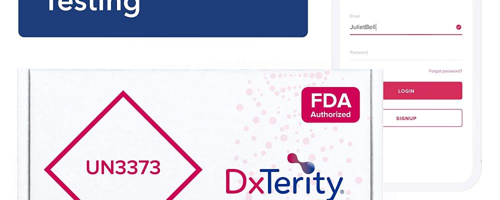 DxTerity COVID-19 Saliva at-Home Collection Kit