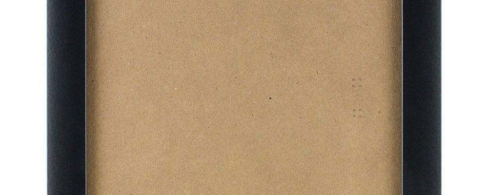 Craig Frames Black Picture Frame With Smooth Wrap Finish