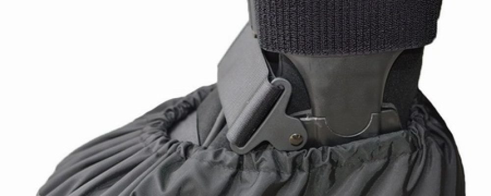 MyShoeCovers Fracture Boot Covers – Black