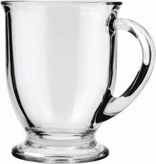 Anchor Hocking 16-oz Café Glass Coffee Mugs