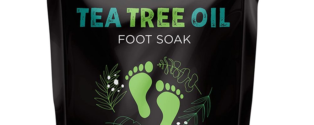 Tea Tree Oil Foot Soak with Epsom Salt