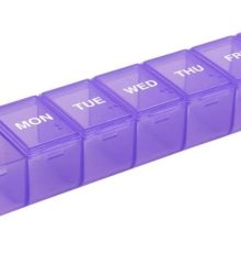 EZY DOSE Weekly Pill Organizer