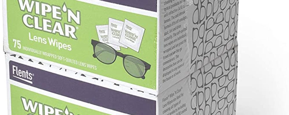 Flents Wipe’N Clear Lens Wipes