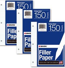 Kaisa Loose Leaf Paper Filler Paper