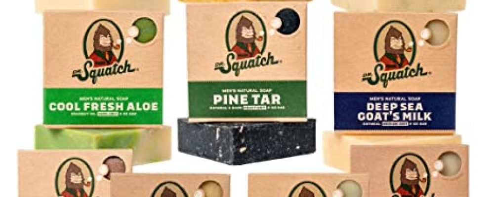 Dr. Squatch Men’s Bar Soap Gift Set