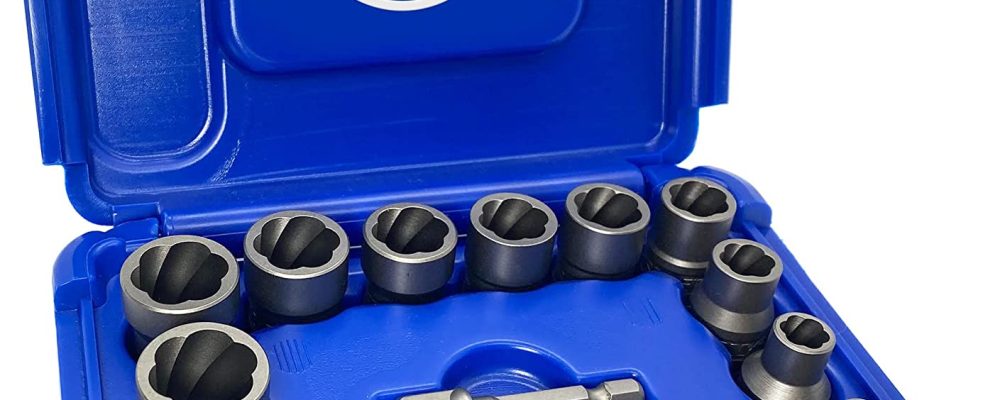 ROCKETSOCKET 13 Piece Impact Grade Extraction Socket Set