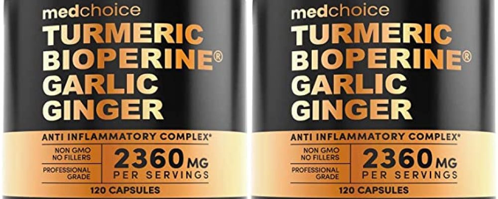4-in-1 Turmeric Curcumin w Bioperine